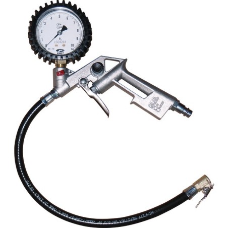 POIGNEE DE GONFLAGE METAL CE 0 - 10 BAR