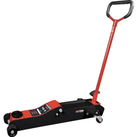 CRIC ROULEUR POIDS LOURDS LONG EN ACIER 10 TONNES