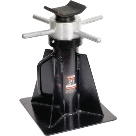 CHANDELLE BASSE PL REGLABLE 20 TONNES HAUTEUR MAXI 600 MM KS TOOLS