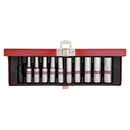 Coffret douilles 1/4 longues en pouces
