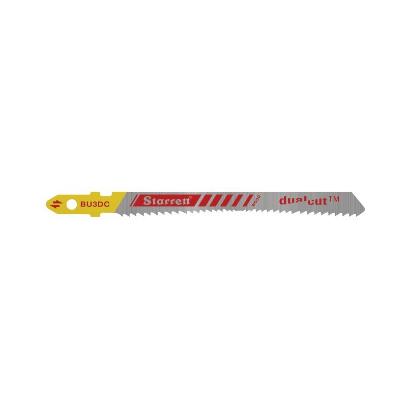 LAME SCIE SAUTEUSE BOIS 75x7,5x1,5MM DUALCUT BLILTER 2