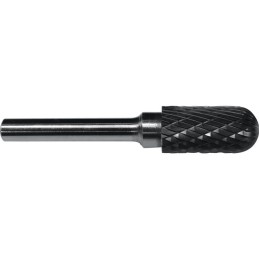 FRAISE 10MM CARB CYL BOUT ROND DENTS CROISEES