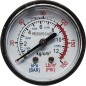 MANOMETRE Ø 52 MM 12 BAR POUR COMPRESSEUR 50L TECHNI-POWER