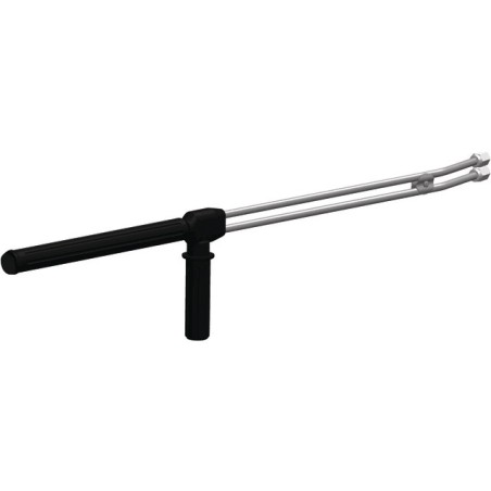 LANCE DOUBLE 900 MM ACIER M 1/4 F 1/4