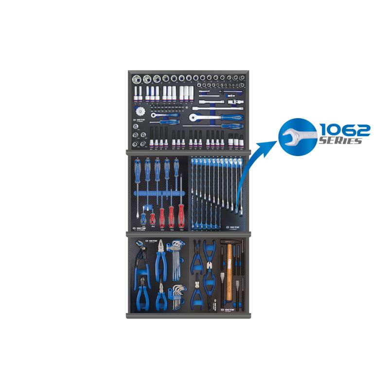 Composition 155 outils plateaux EVAWAVE Composition 155 outils plateaux EVAWAVE