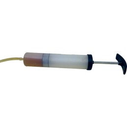 SERINGUE D'ASPIRATION PVC + FLEXIBLE