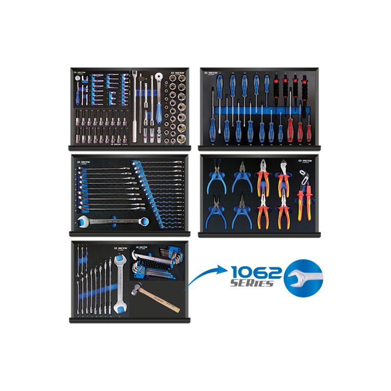 Composition 166 outils plateaux EVAWAVE Composition 166 outils plateaux EVAWAVE