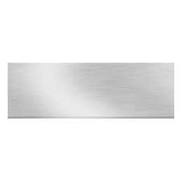 Plan de travail en inox 1360x35x465mm - 2 meubles bas