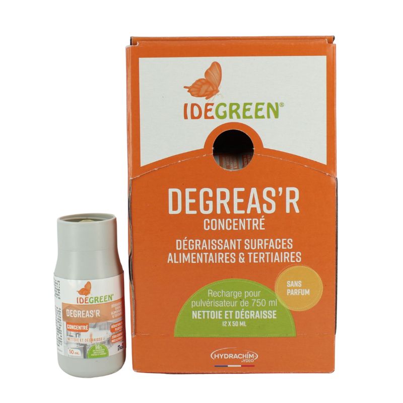 IDEGREEN DEGREAS'R - DEGRAISSANT SURFACE ALIM CONCENTRE 50ML IDEGREEN DEGREAS'R - DEGRAISSANT SURFACE ALIM CONCENTRE 50ML