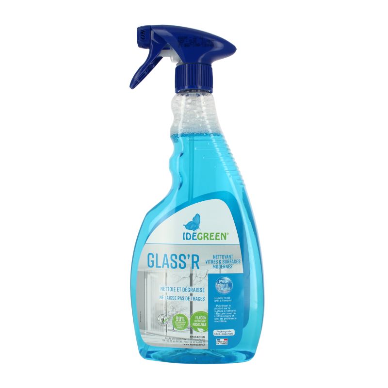 IDEGREEN - GLASS'R - NETTOYANT VITRES PAE - 750ML IDEGREEN - GLASS'R - NETTOYANT VITRES PAE - 750ML