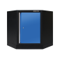 Meuble d'angle pour atelier - bleu Meuble d'angle pour atelier - bleu