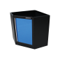 Meuble d'angle pour atelier - bleu Meuble d'angle pour atelier - bleu