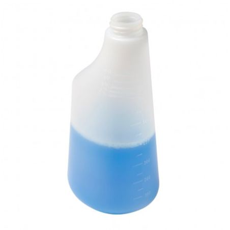 Pulvérisateur translucide 650ml avec tête couleur rouge