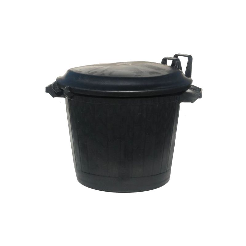 Poubelle immeuble basse Premium 75L - Polyéthylène recyclé - Haute résistance Poubelle immeuble basse Premium 75L - Polyéthylène recyclé - Haute résistance