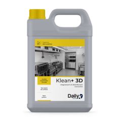 Détergent dégraissant désinfect concentré KLEAN+ 3D DAILYK PREMIUM-5L