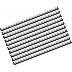 Barette avec lamelle caoutchouc 35cm