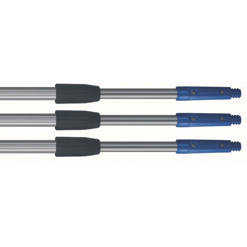 Perche télescopique professionnelle 2 x 2 m – Security Lock – pas de vis américain (GUIALTO)