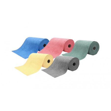 obine d'Essuyage Microfibre ECOLINE – 75 Formats Pré-découpés – Réutilisables & Sans Couture