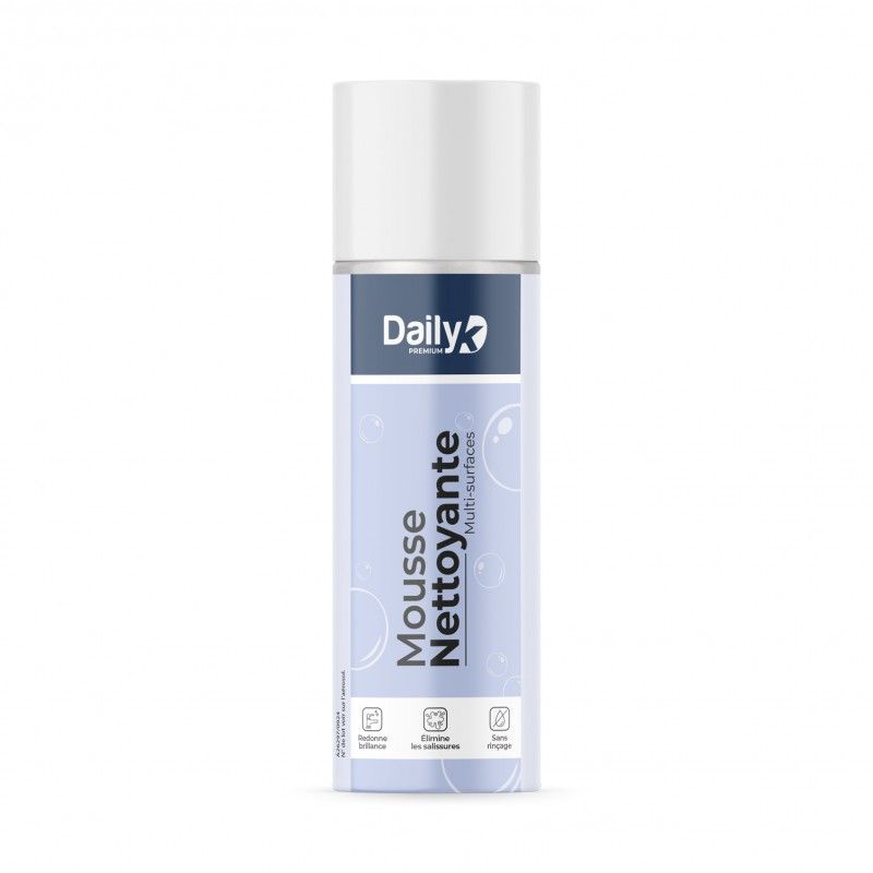 Mousse Nettoyante Multi-surfaces Daily PREMIUM – Action Antistatique – 500 mL Mousse Nettoyante Multi-surfaces Daily PREMIUM – Action Antistatique – 500 mL