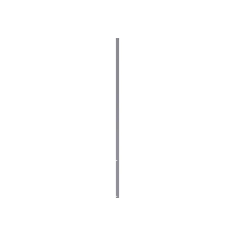 Séparateur pour panneau perforé compatible demi mobilier - gris Séparateur pour panneau perforé compatible demi mobilier - gris