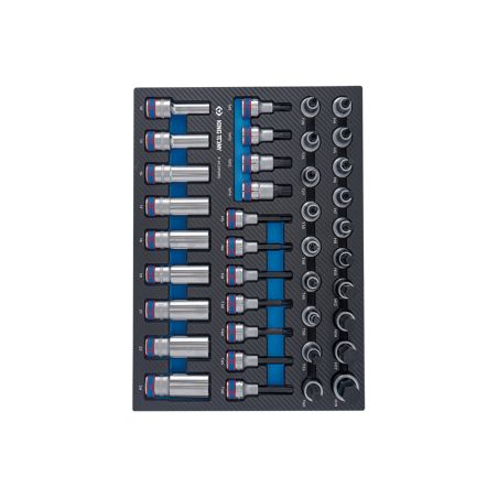 Module mousse + PP39 pièces - douilles 1/2 