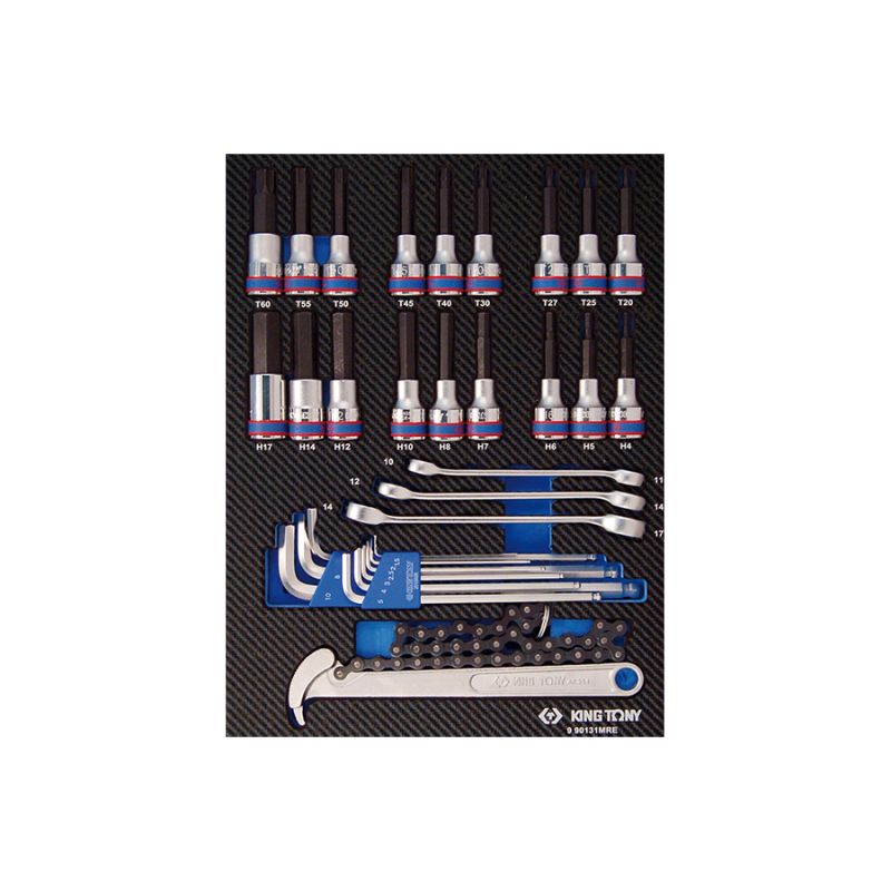 Module mousse + PP31 pièces Torx-Mâles-tuyauter Module mousse + PP31 pièces Torx-Mâles-tuyauter