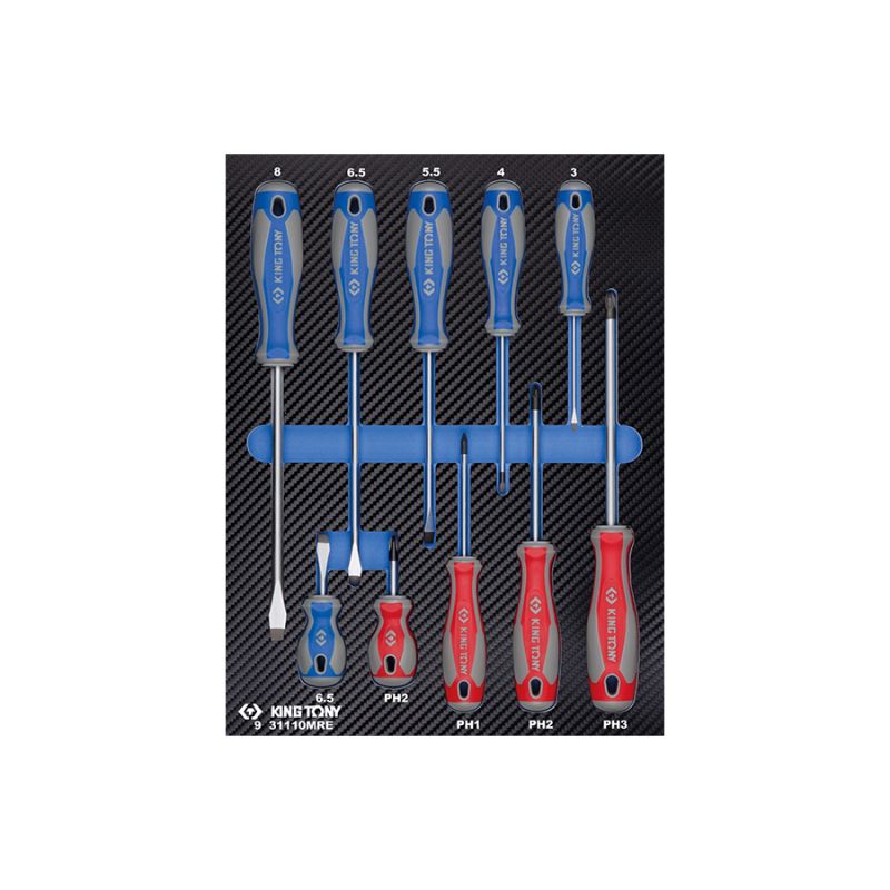 Module mousse + PP 10 pièces Tournevis Module mousse + PP 10 pièces Tournevis