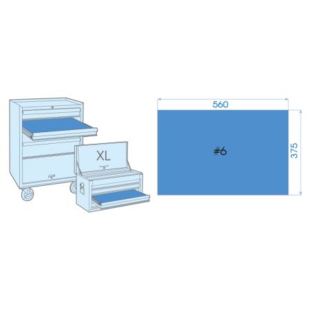 Module mousse + PP 13 pièces Tournevis- Doigt magnétique 