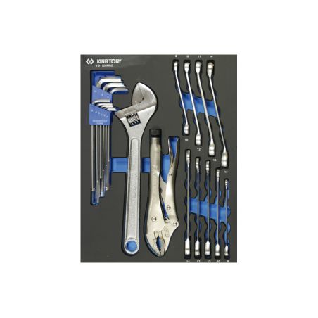 Module mousse + PP20pcs clés-pinces-molette