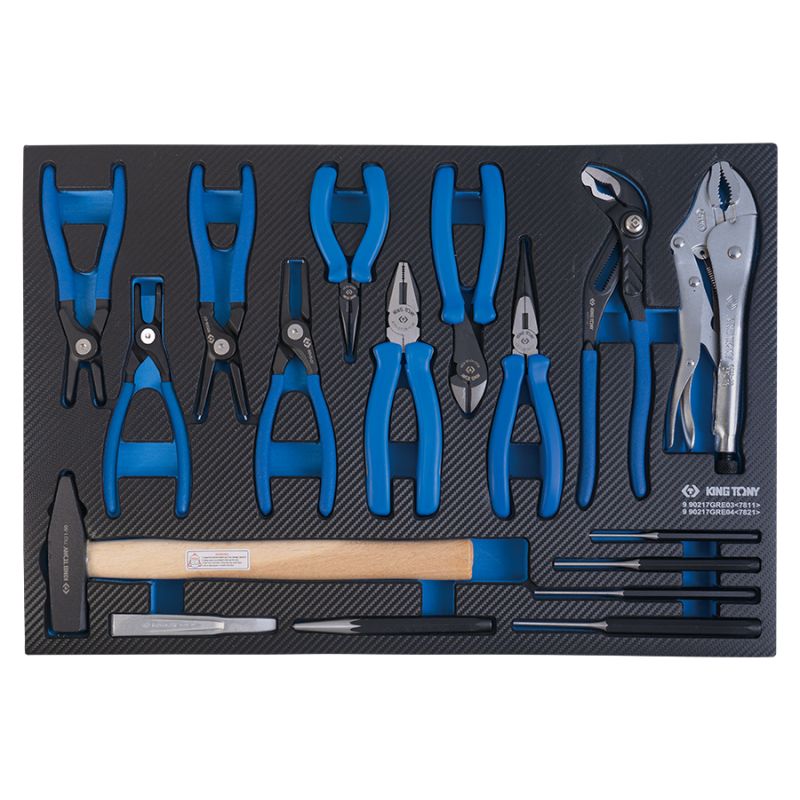 Module mousse + PP pinces et outils de frappe 17 pièces (782150) Module mousse + PP pinces et outils de frappe 17 pièces (782150)