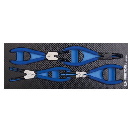 Module mousse + PP 4 pièces Pinces Circlips