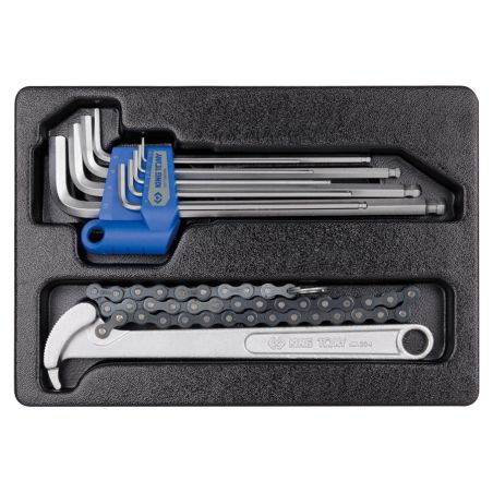 Thermoformé clé chaîne et clés Allen