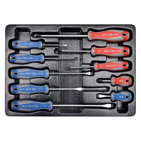 Plateau thermoformé jeu de tournevis