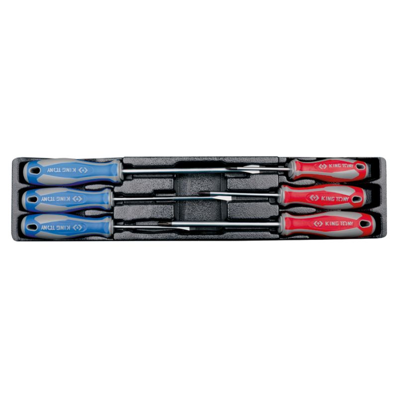 Thermoformé 6 tournevis plats et Phillips Thermoformé 6 tournevis plats et Phillips