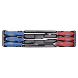 Thermoformé 6 tournevis lame traversante