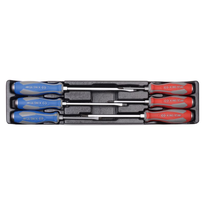 Thermoformé 6 tournevis lame traversante Thermoformé 6 tournevis lame traversante