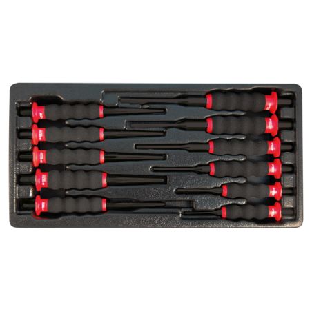 Thermoformé de 11 chasse-goupilles - chasse-clous gainés