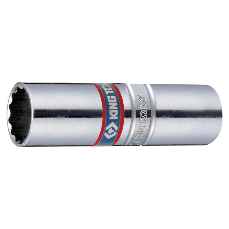 Douille bougie 3/8" 12pans 14mm avec ressort Douille bougie 3/8" 12pans 14mm avec ressort