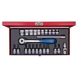 Coffret 3/8 24pcs - 322606 - douilles Allen RENAULT