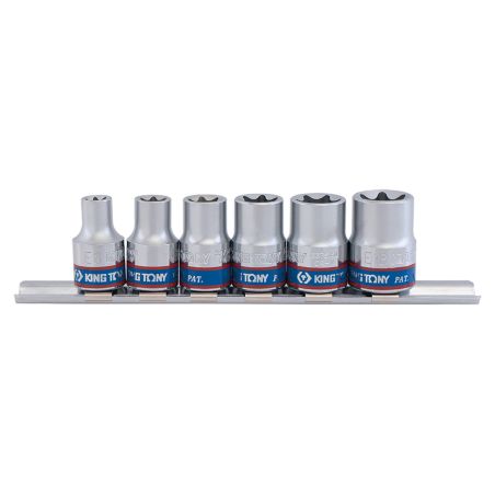 Blister douille Torx 3/8 6 pièces