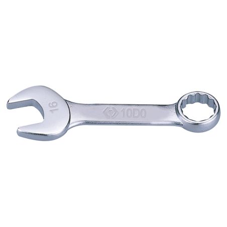 Clé mixte courte métrique Oeil incliné à 15° 12 pans