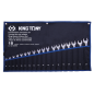 Trousse de 18 clés mixtes légères 6 à 24mm