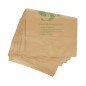 Sac papier déchets verts 100L kraft 40+30x80 + 30/2- Paquet de 25 Sac papier déchets verts 100L kraft 40+30x80 + 30/2- Paquet de 25