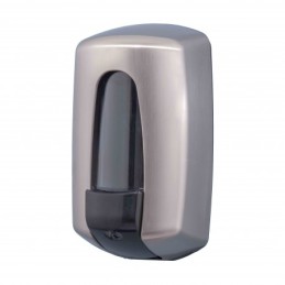 Distributeur de savon vrac ABS nickélé satiné 900 ml