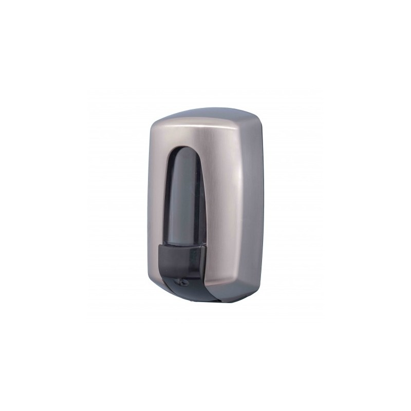 Distributeur de savon vrac ABS nickélé satiné 900 ml Distributeur de savon vrac ABS nickélé satiné 900 ml