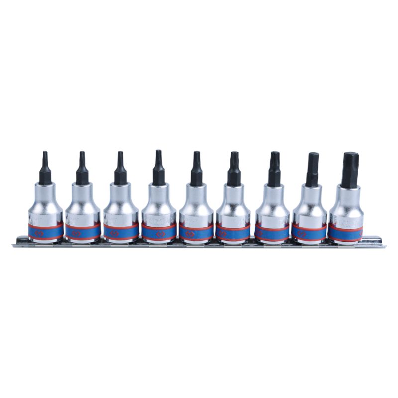 Rail de douilles 1/2 TORX® - 9 pièces Rail de douilles 1/2 TORX® - 9 pièces