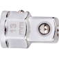 Adaptateur douilles 3/8 sur clé mixte à cliquet 13mm Adaptateur douilles 3/8 sur clé mixte à cliquet 13mm