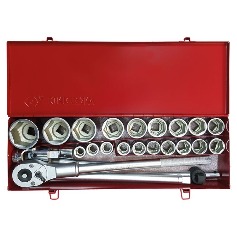 Coffret de douilles 3/425 pièces Coffret de douilles 3/425 pièces