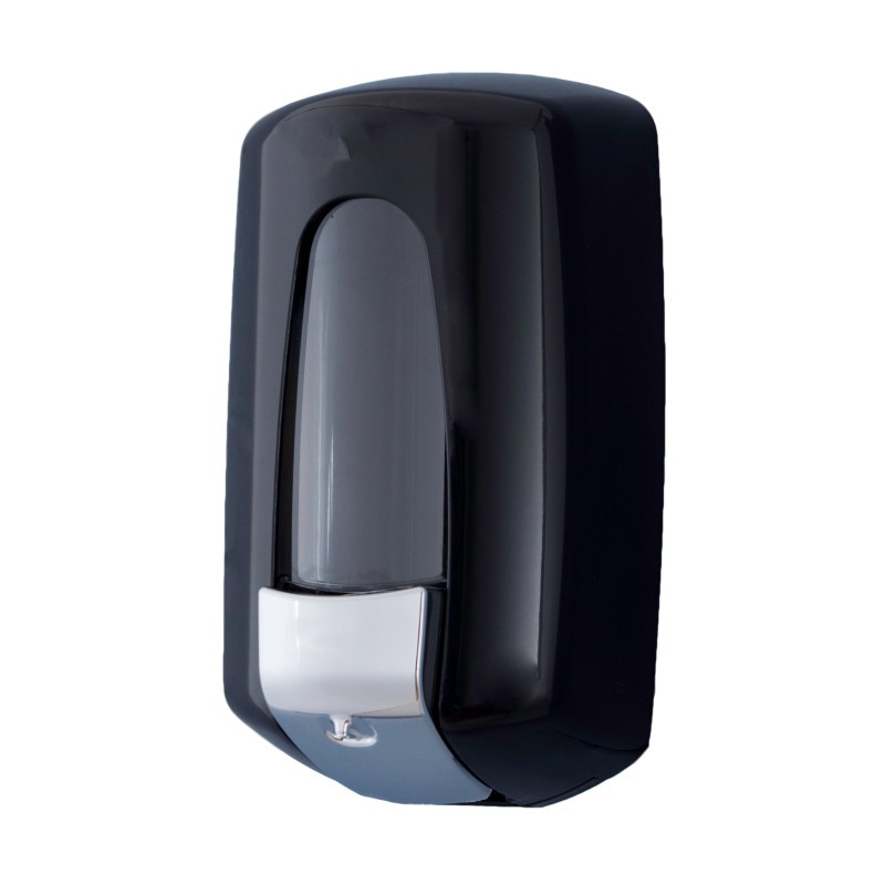 Distributeur de savon vrac ABS noir 900 ml Distributeur de savon vrac ABS noir 900 ml