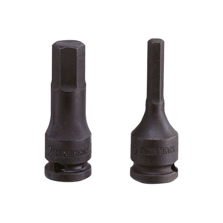 Douille 3/8 à chocs 6 pans Mâle 1/8  L:55mm 